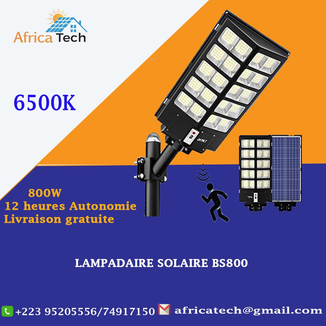 Lampadaire solaire